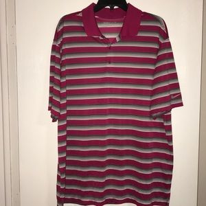 EUC Nike dri fit golf polo